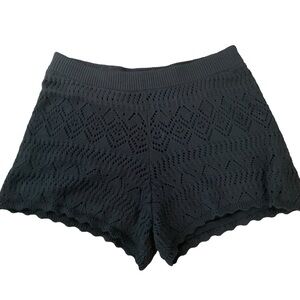 GAP Black High Waist Women Shorts